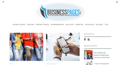 Desktop Screenshot of businesspages.org